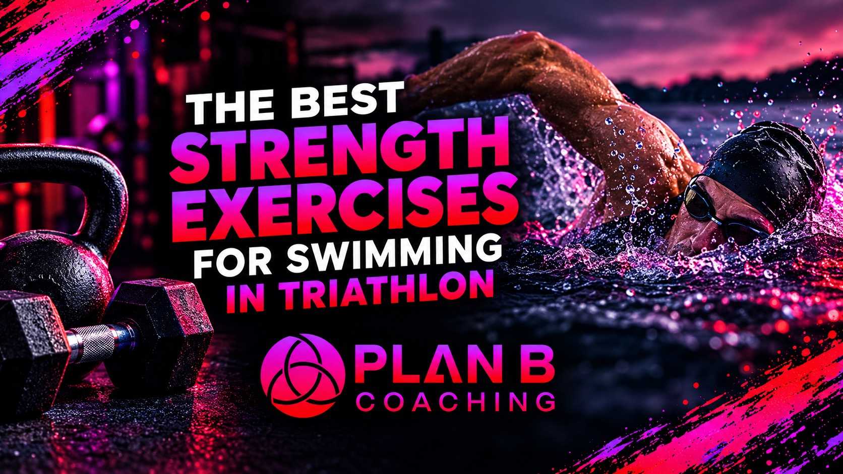 The best strength exercises for swimming in triathlon